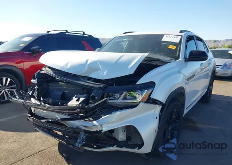 2023 Volkswagen Atlas Cross Sport 3.6L V6 Sel/3.6L V6 Sel R-Line Black z USA, uszkodzony, nr VIN 1V2SE2CA7PC214288